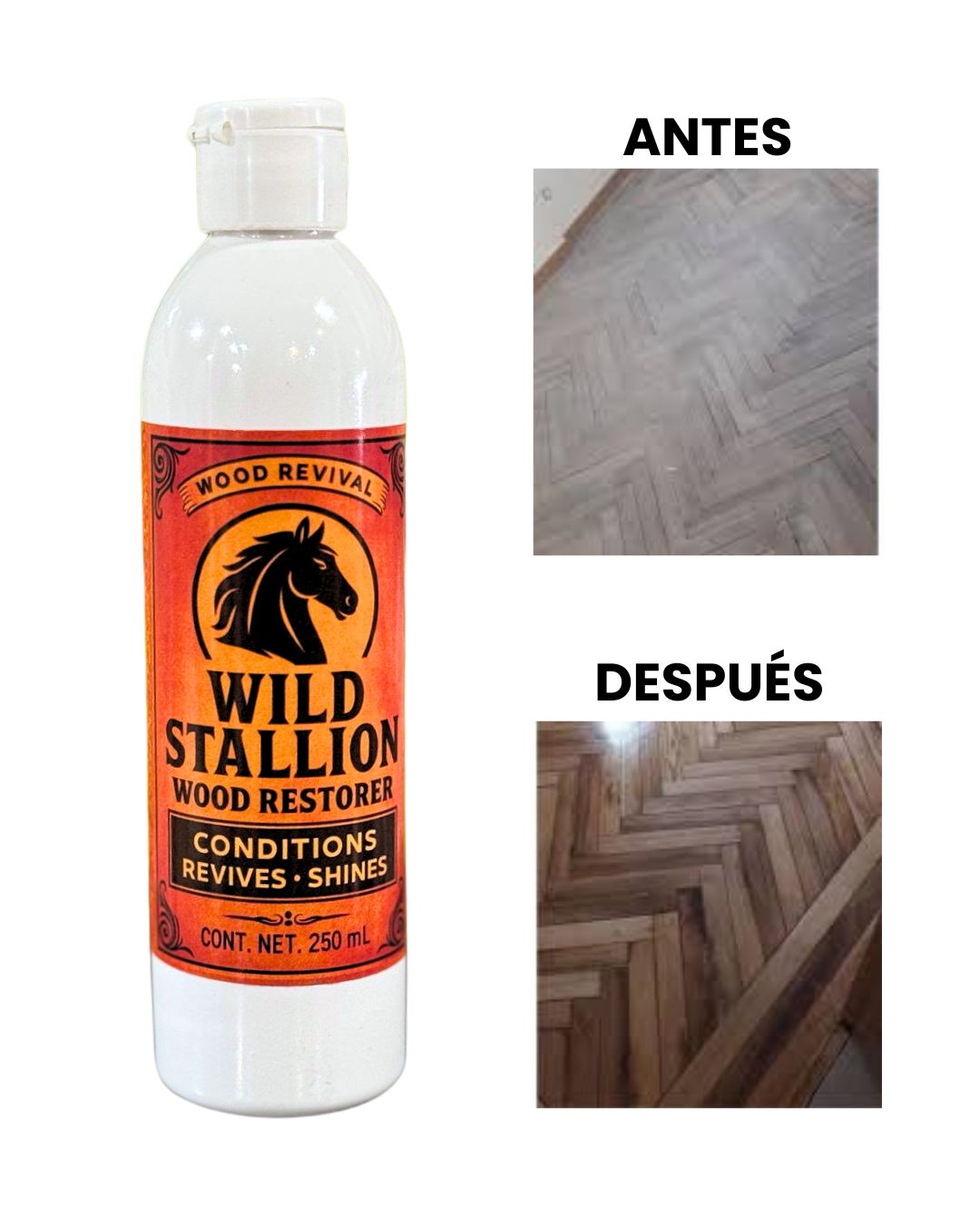 RESTAURADOR DE MADERA STALLION ORIGINAL